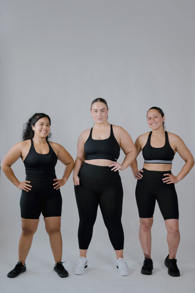 Squaties seamless underwear under workout tights