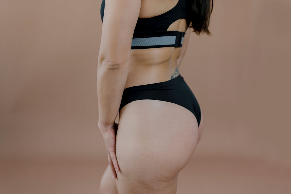 Squaties black cheeky brazilian